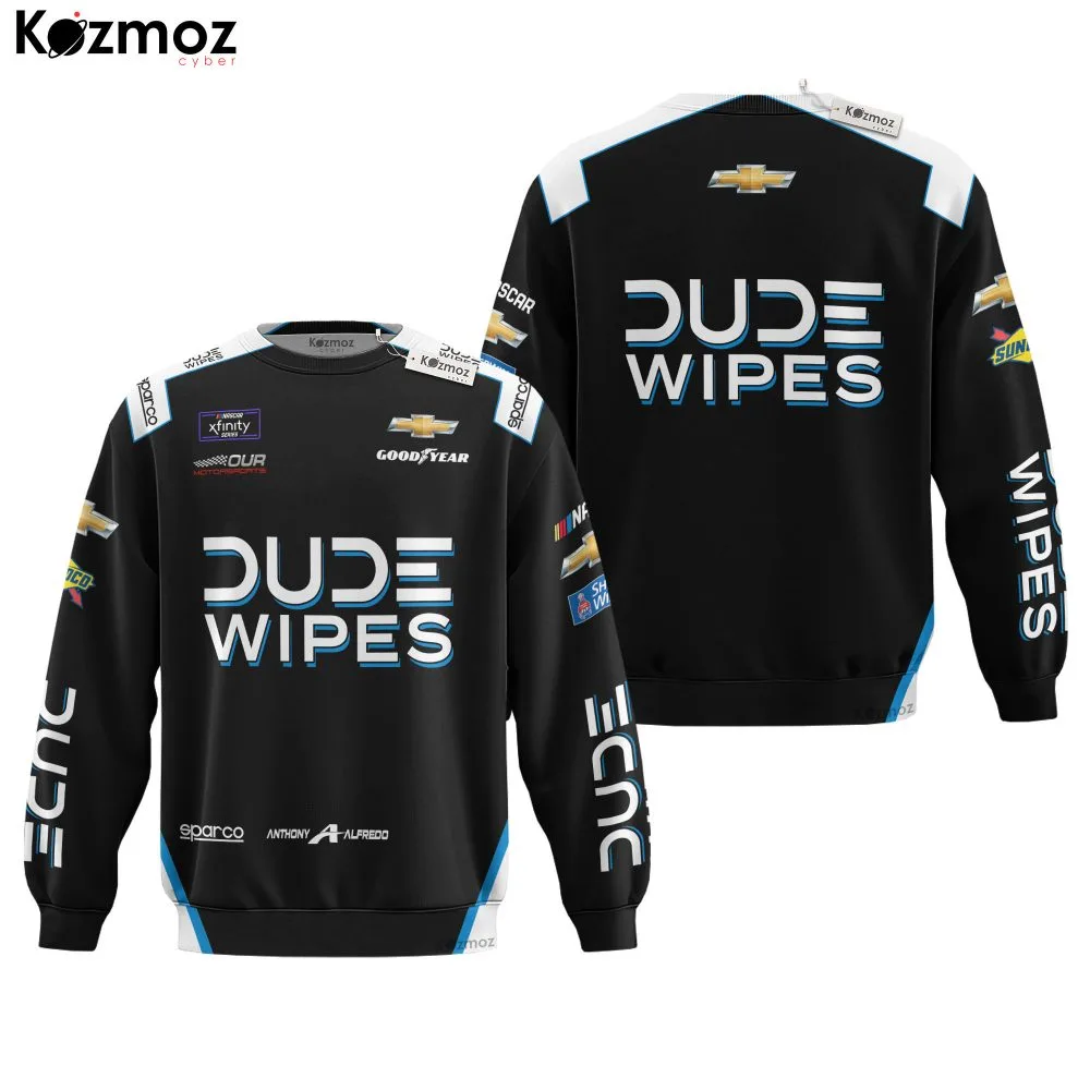 Anthony Alfredo Racing Suit Dude Wipes 2021 Collection - NASCAR Racing Team - Image 4
