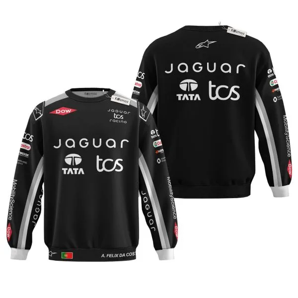 Antonio Felix da Costa Jaguar TCS Formula E Racing Hoodie Costume Racing Suit - Image 5