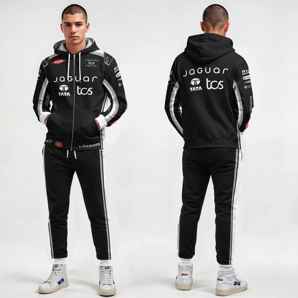 Antonio Felix da Costa Jaguar TCS Formula E Racing Hoodie Costume Racing Suit - Image 2