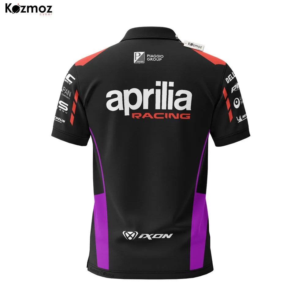 Aprilia Racing MotoGP Team Polo Shirt - Image 4