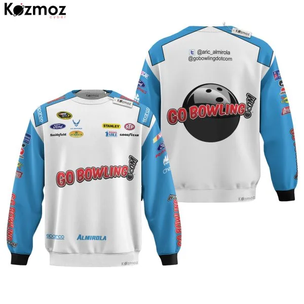 Aric Almirola Racing Costume Go Bowling 2014 Collection - JGR NASCAR Racing Team - Image 5