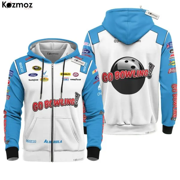 Aric Almirola Racing Costume Go Bowling 2014 Collection - JGR NASCAR Racing Team - Image 3