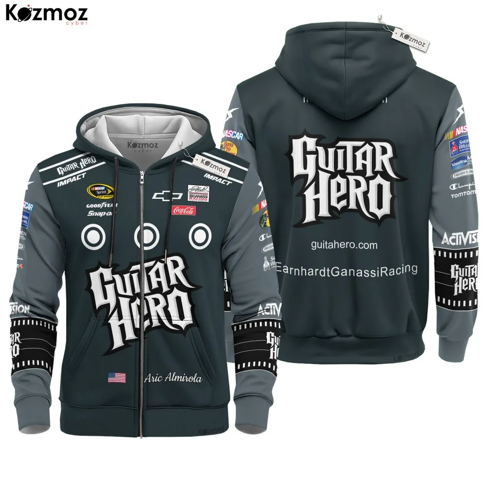 Aric Almirola Racing Suit Guitar Hero 2009 Collection - NASCAR Racing Team - Image 3
