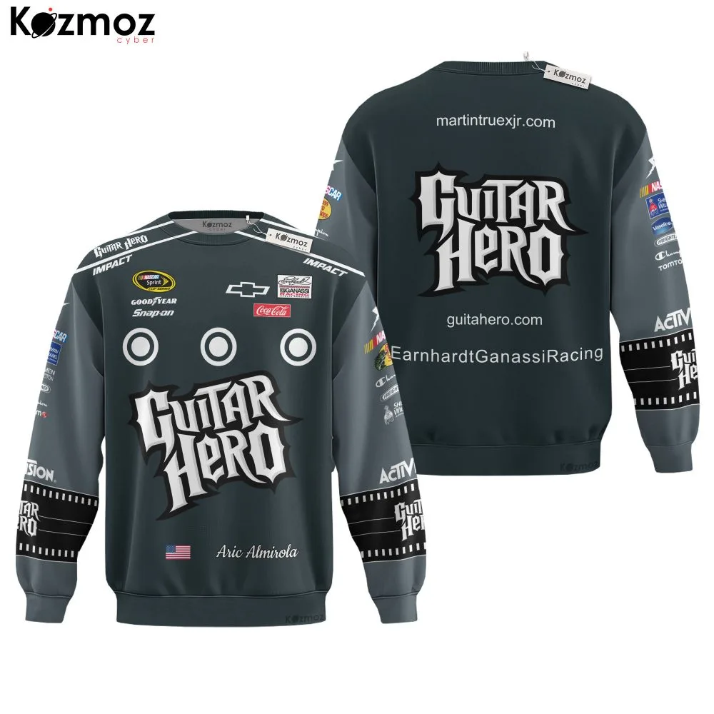 Aric Almirola Racing Suit Guitar Hero 2009 Collection - NASCAR Racing Team - Image 4