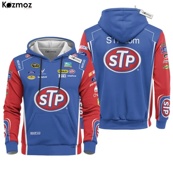 Alternative view of Aric Almirola Racing Suit STP Red Blue 2012 Collection - NASCAR Racing Team