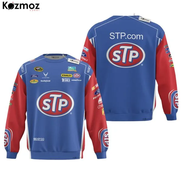 Aric Almirola Racing Suit STP Red Blue 2012 Collection - NASCAR Racing Team - Image 4