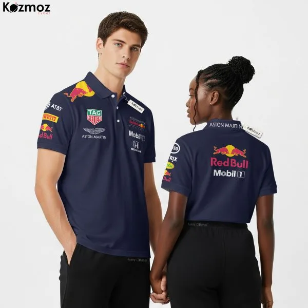 Aston Martin Polo Shirt - Redbull Racing Motorsport Teamwear