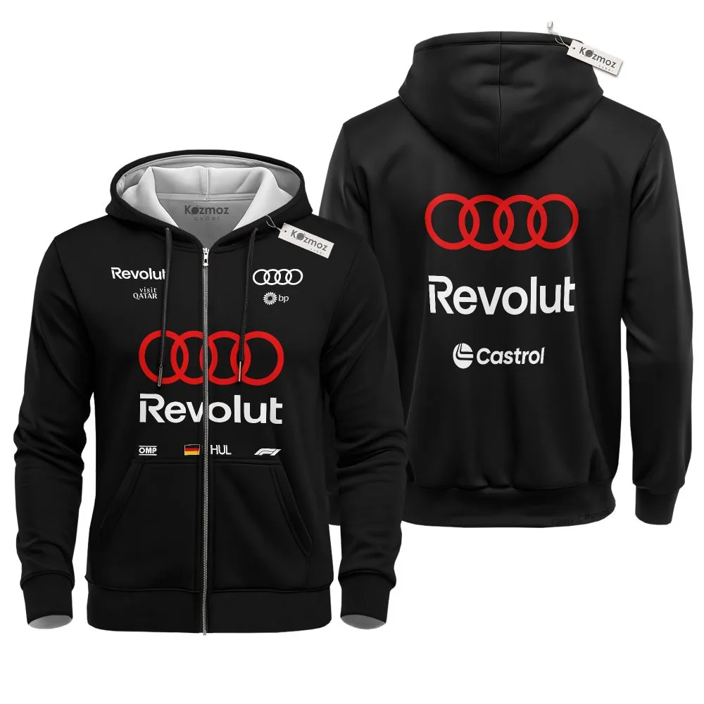 Audi Revolut F1 Team R26 - Black Edition Costume Racing Suit - Image 4