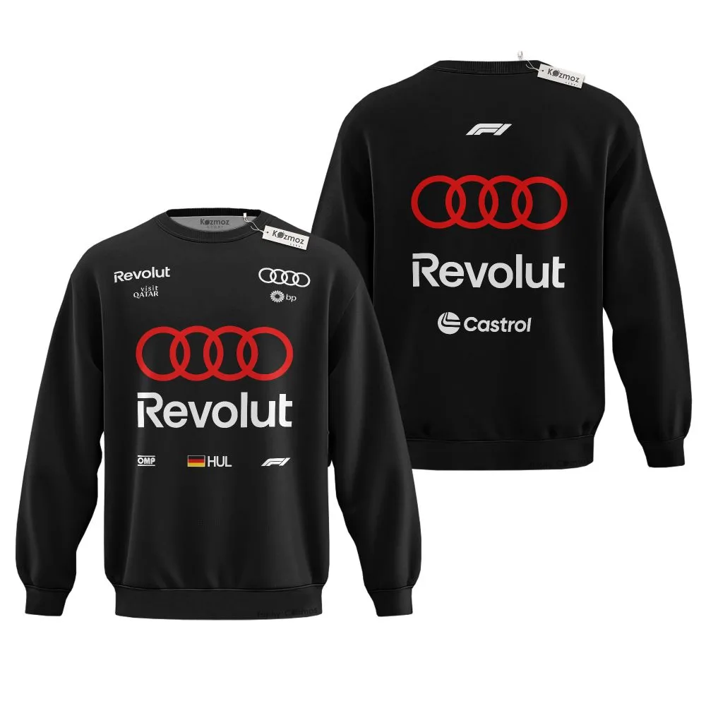 Audi Revolut F1 Team R26 - Black Edition Costume Racing Suit - Image 5