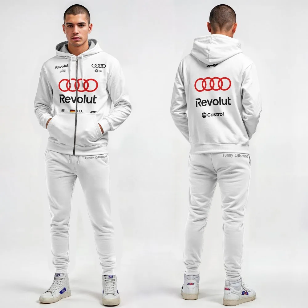 Audi Revolut F1 Team R26 - White Edition Costume Racing Suit - Image 2