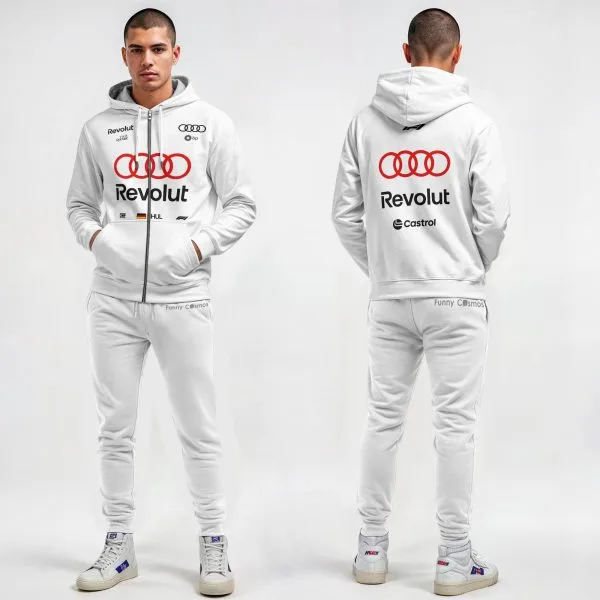 Alternative view of Audi Revolut F1 Team R26 - White Edition Costume Racing Suit