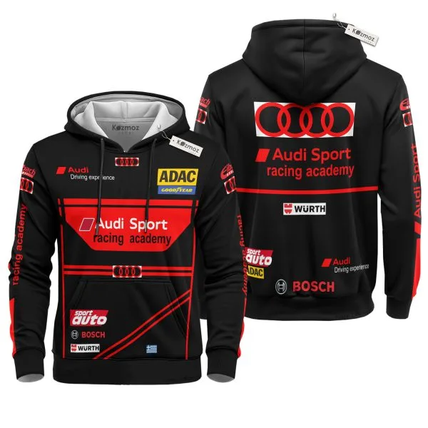Audi Sport GT Racing Hoodie Audi Sport Racing Academy 2024 Custom Racing Hoodie