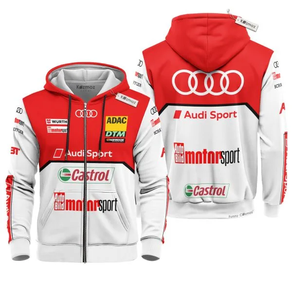 Audi Sport Racing Team Motorsport Costume Racing Suit - Image 4
