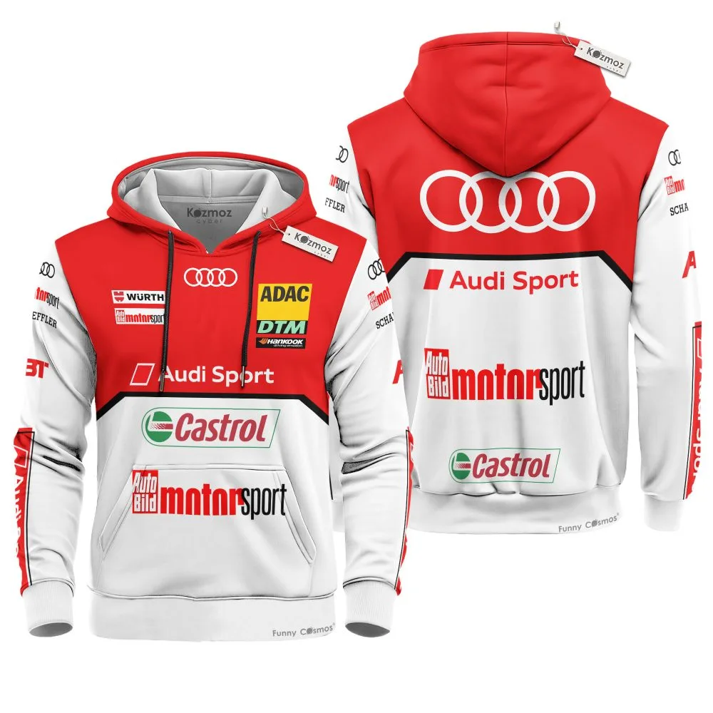 Audi Sport Racing Team Motorsport Costume Racing Suit - Image 3