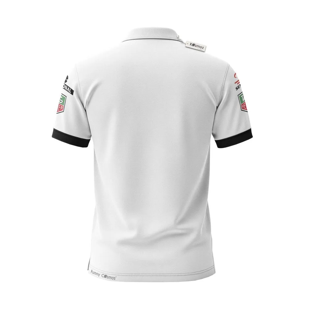 Ayton Senna Tag Heuer F1 Custom Polo Shirt - Image 3