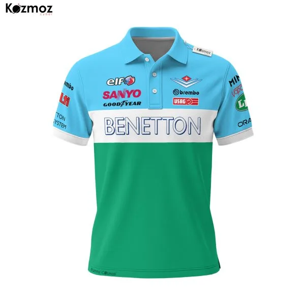 Alternative view of Benetton B194 1994 Racing Polo Shirt - Team Polo