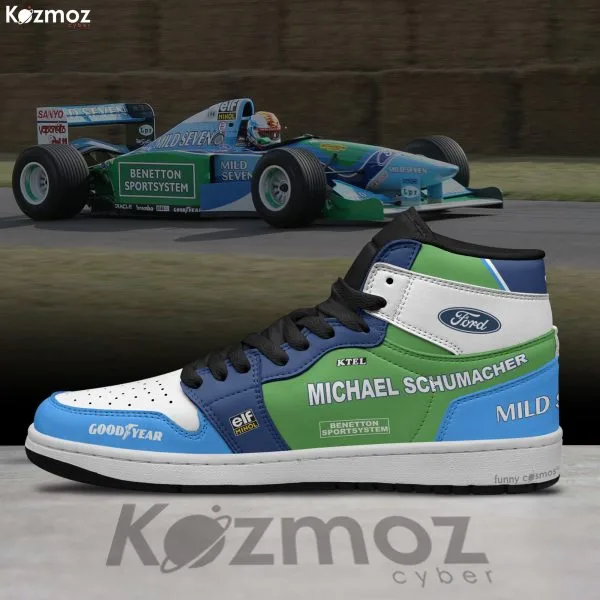 Alternative view of Benetton MSC Custom Shoes B194 Livery 1994 Racing Shoes