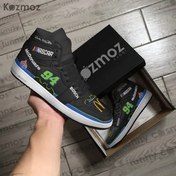 Bill Elliott Custom Shoes McDonald's x Batman Forever Livery 1995 Livery Thunderbat Racing Shoes - Image 4
