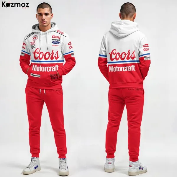 Bill Elliott Racing Firesuit Costume Coors Motorcraft 1988 Collection - Ford NASCAR Racing Team - 2