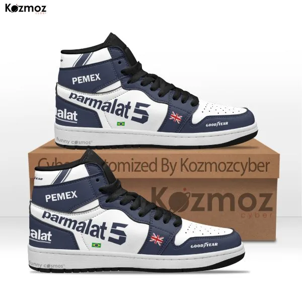 Brabham Racing Nelson Piquet Custom Shoes Brabham Ford BT49 Livery 1981 Racing Shoes