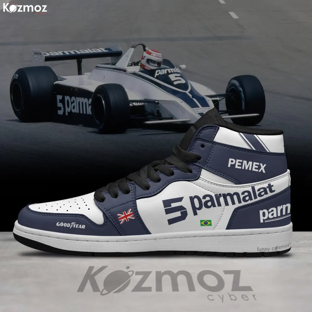 Brabham Racing Nelson Piquet Custom Shoes Brabham Ford BT49 Livery 1981 Racing Shoes - Image 3