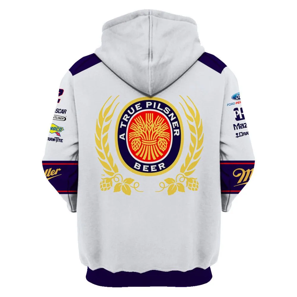 Brad Keselowski Racing Suit Miller Lite 2018 Collection - NASCAR Racing Team - Image 3
