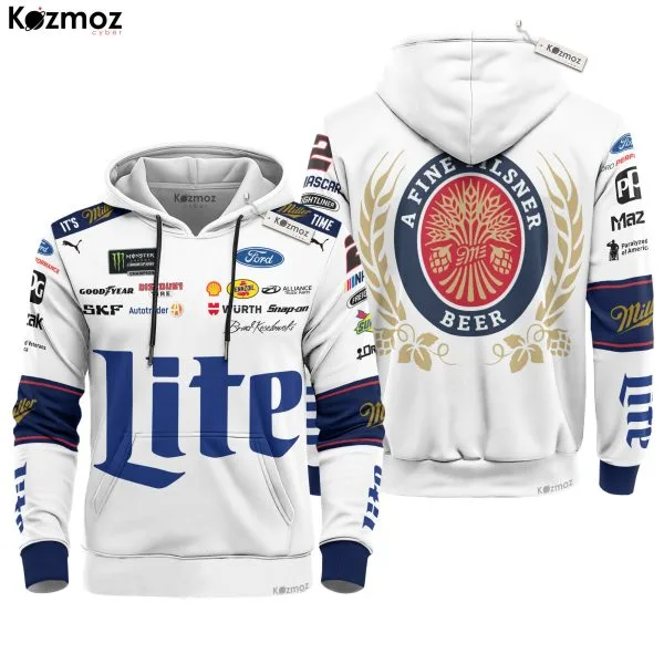 Alternative view of Brad Keselowski Racing Suit Miller Lite 2018 Collection - NASCAR Racing Team