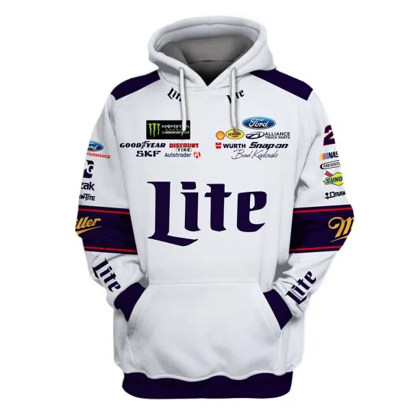 Alternative view of Brad Keselowski Racing Suit Miller Lite 2018 Collection - NASCAR Racing Team