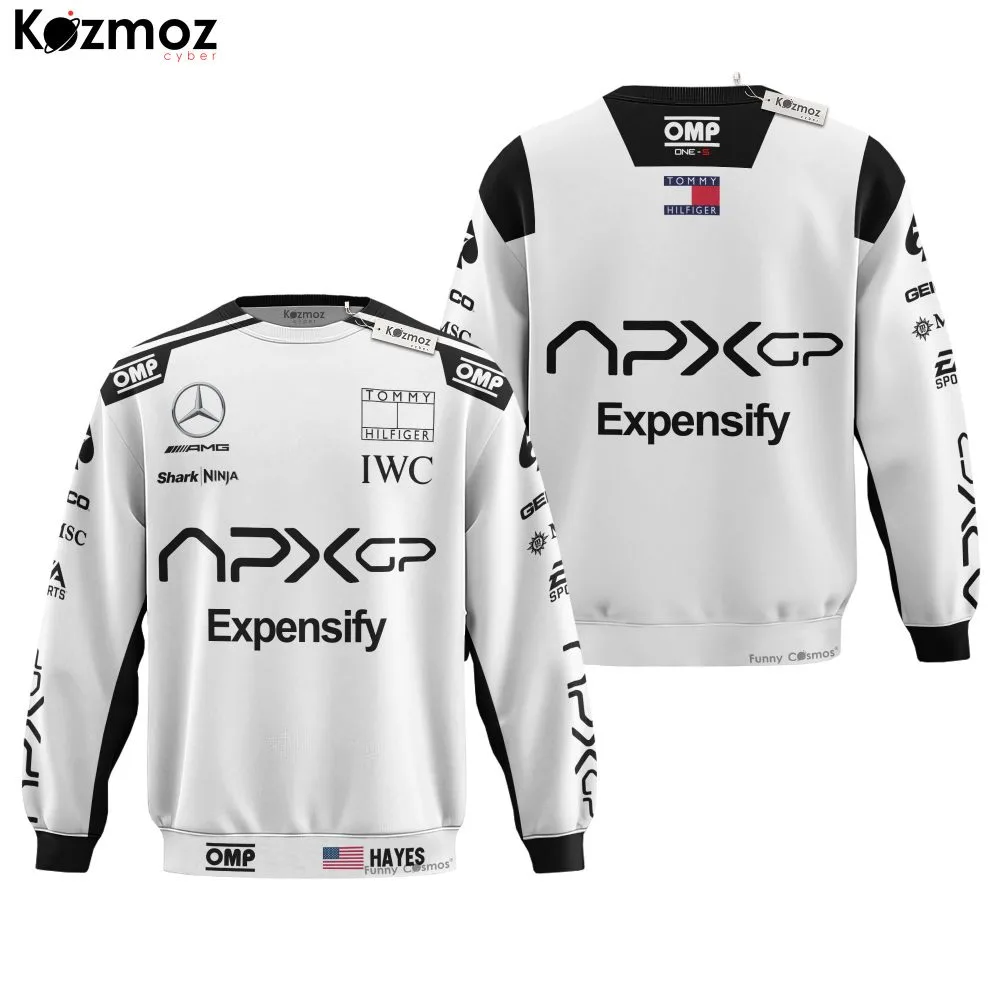 Brad Pitt Racing Suit Sonny Hayes Film Costume (White Version) Collection - Movie - Image 4