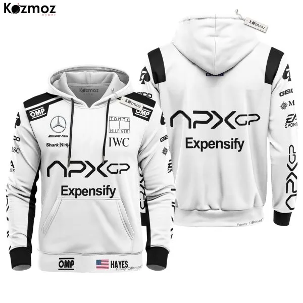 Alternative view of Brad Pitt Racing Suit Sonny Hayes Film Costume (White Version) Collection - Movie