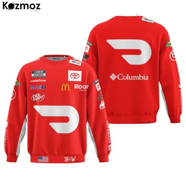 Bubba Wallace Racing Firesuit Costume 2021 Doordash Collection - 23XI Racing NASCAR Racing Team - Image 4