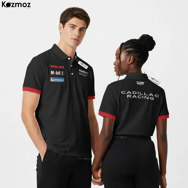 Cadillac Racing Polo Shirt 2023 Cadillac Racing IMSA WEC