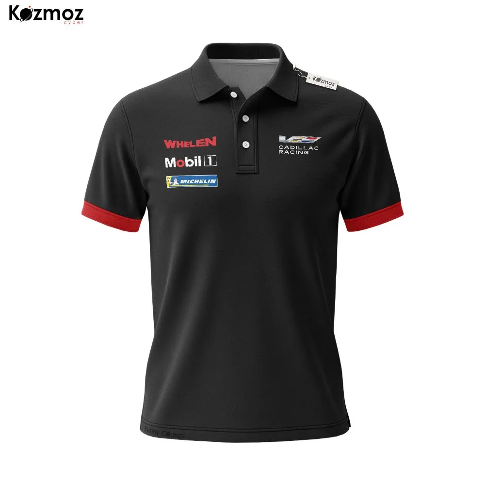 Cadillac Racing Polo Shirt 2023 Cadillac Racing IMSA WEC - Image 2