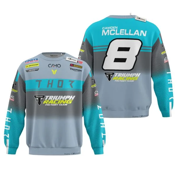 Camden McLellan MXGP MX2 Grand Prix Motorcross Costume Racing Suit - Image 4