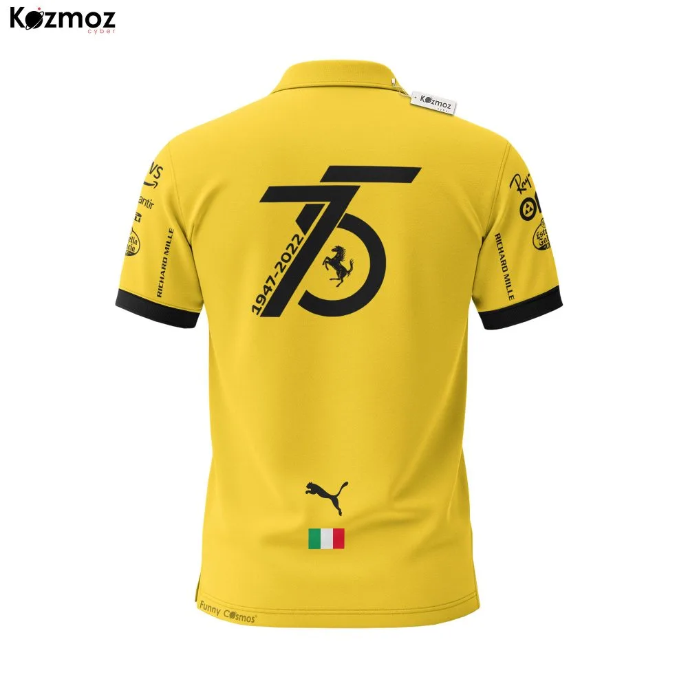 Carlos Sainz Jr Racing Costume 2022 SF 75th Anniversary Collection - SF Racing Team - - Image 8