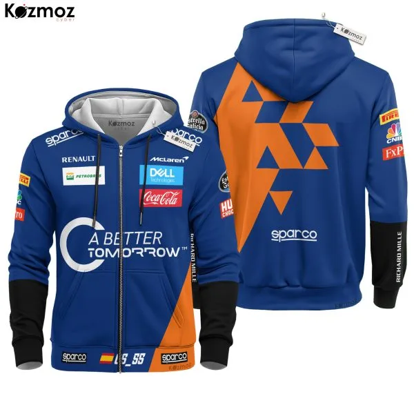 Carlos Sainz Jr Signed Racing Costume 2019 Chinese GP Collection - McLaren  Racing Team - - Image 3