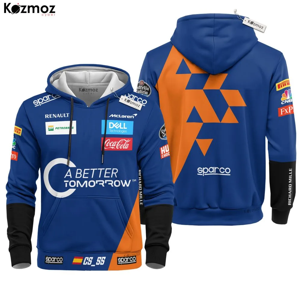 Carlos Sainz Jr Signed Racing Costume 2019 Chinese GP Collection - McLaren  Racing Team - - Image 2