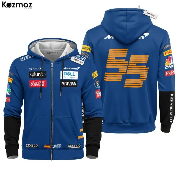 Carlos Sainz McLaren 2020 Racing Costume Collection -  Racing Team - - Image 3