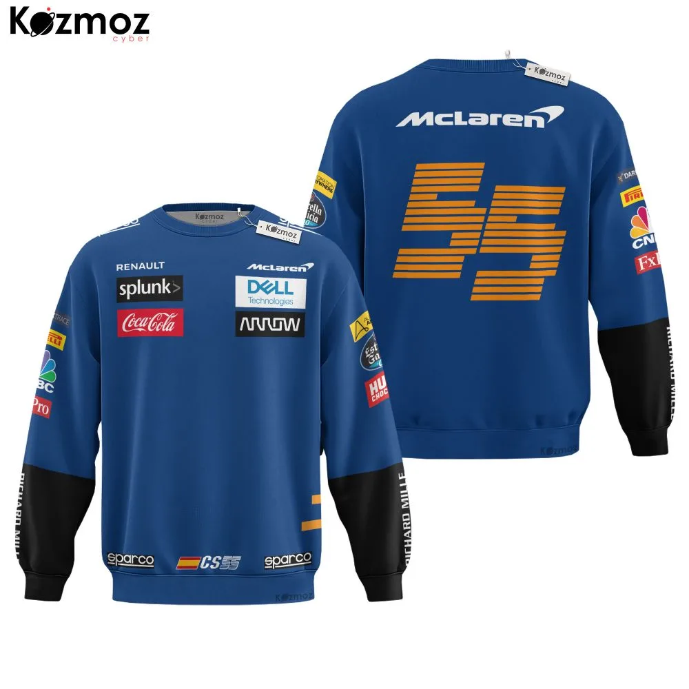 Carlos Sainz McLaren 2020 Racing Costume Collection -  Racing Team - - Image 4