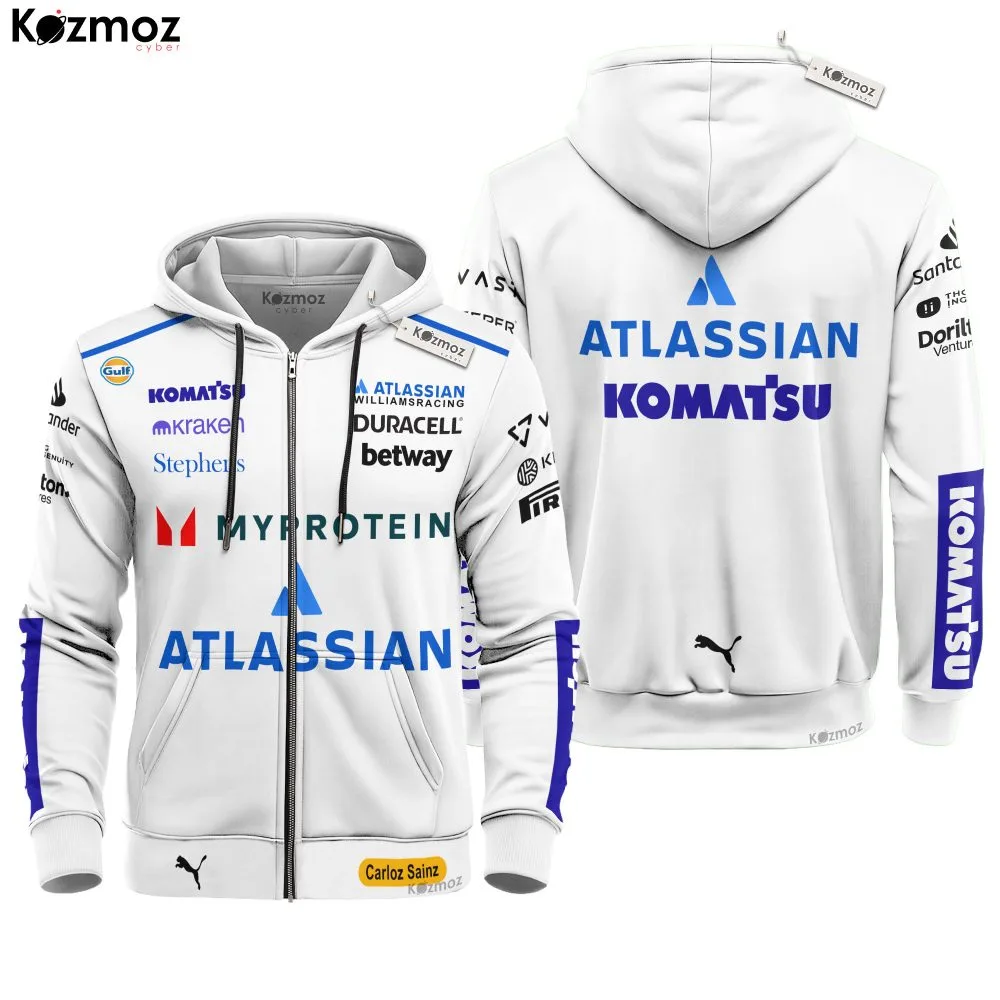 Carlos Sainz Racing Costume 2025 Collection - Williams Racing Team - - Image 3