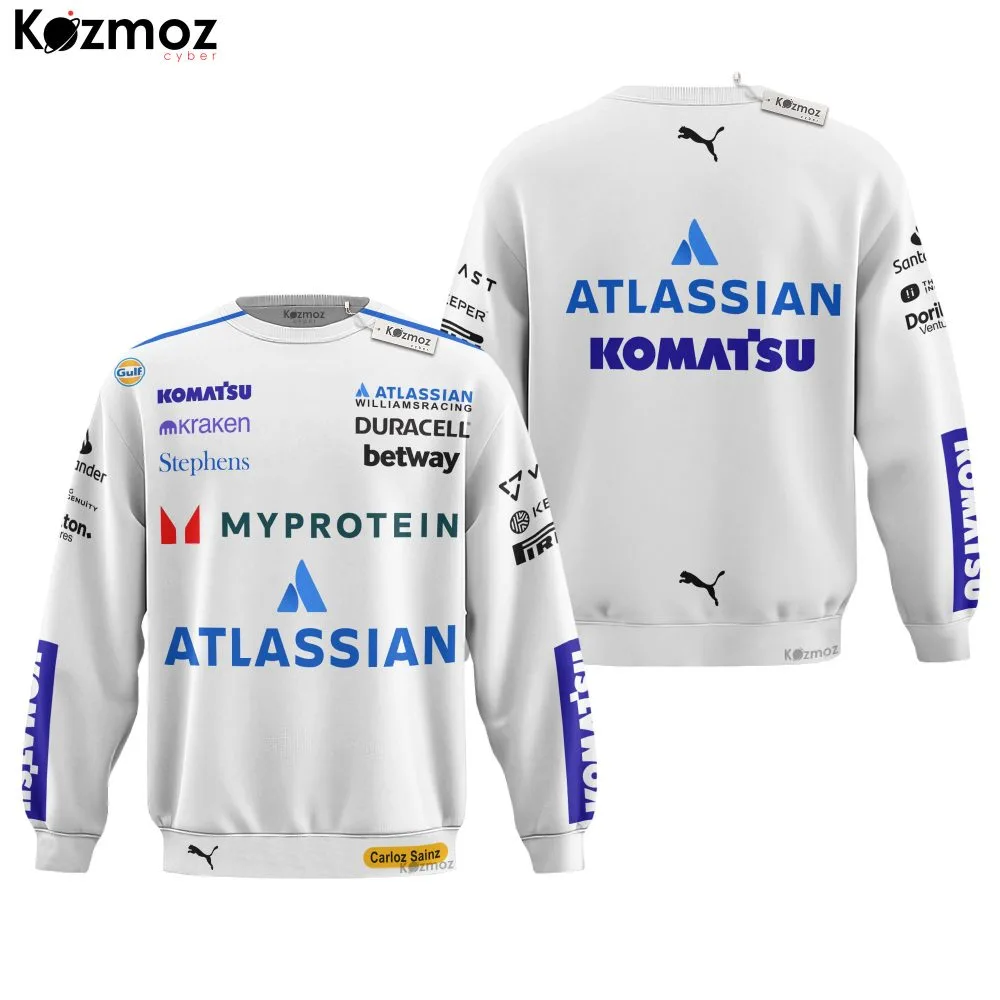 Carlos Sainz Racing Costume 2025 Collection - Williams Racing Team - - Image 4