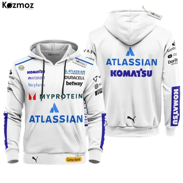 Alternative view of Carlos Sainz Racing Costume 2025 Collection - Williams Racing Team -
