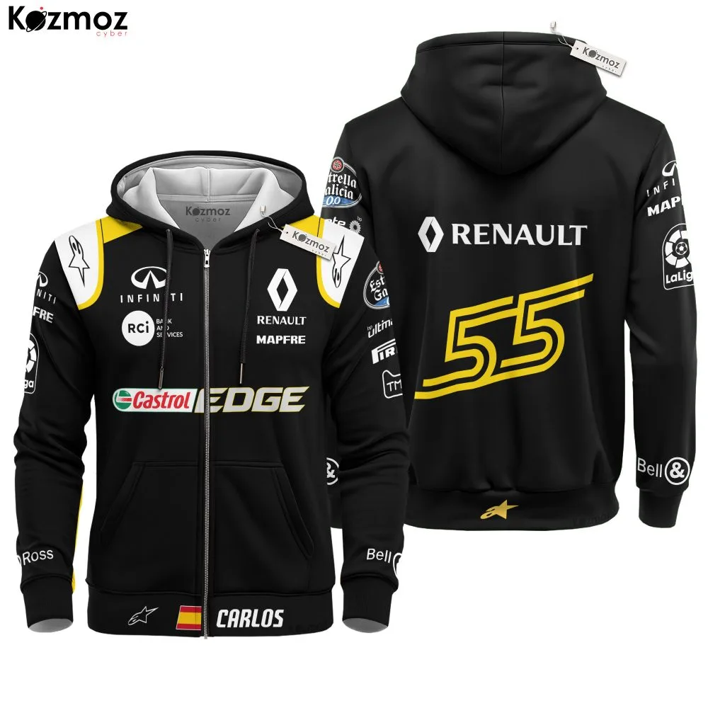 Carlos Sainz Racing Costume Castrol Edge 2018 Collection - Renault  Racing Team - - Image 3