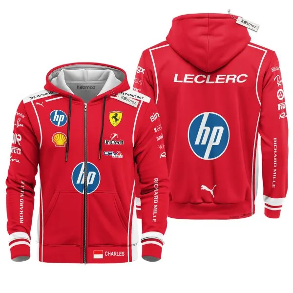 Charles Leclerc 2026 F1 Livery Costume Racing Suit - Image 4