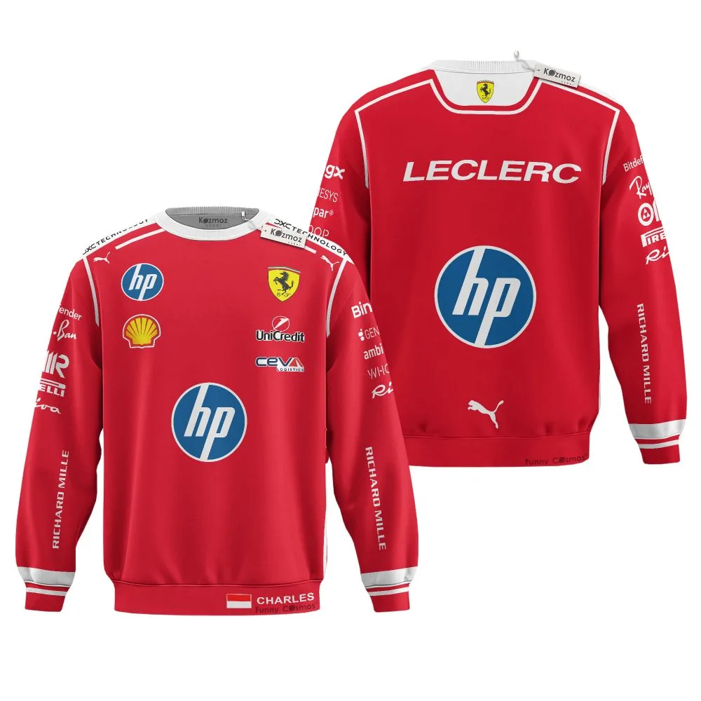 Charles Leclerc 2026 F1 Livery Costume Racing Suit - Image 5