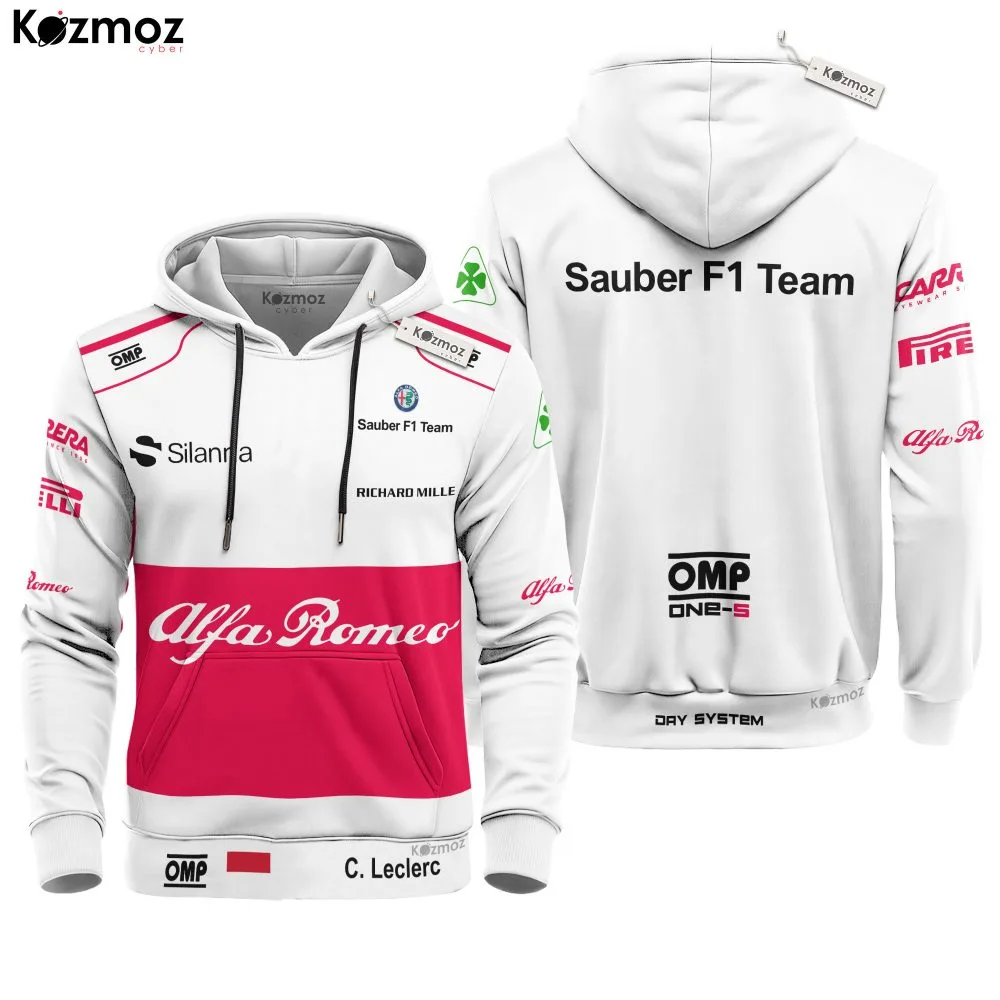 Charles Leclerc Racing Costume 2018 Collection - Alfa Romeo Sauber  Racing Team - - Image 2