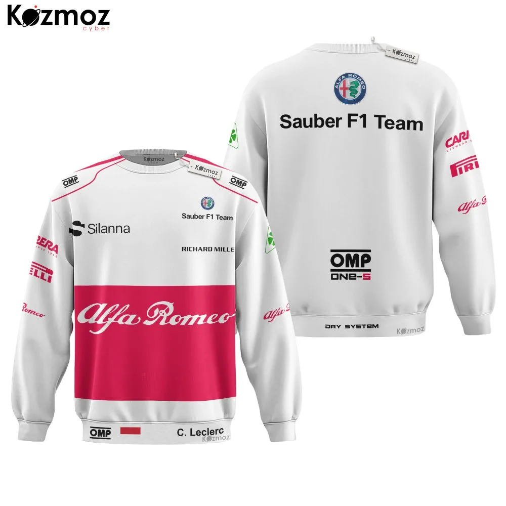 Charles Leclerc Racing Costume 2018 Collection - Alfa Romeo Sauber  Racing Team - - Image 4