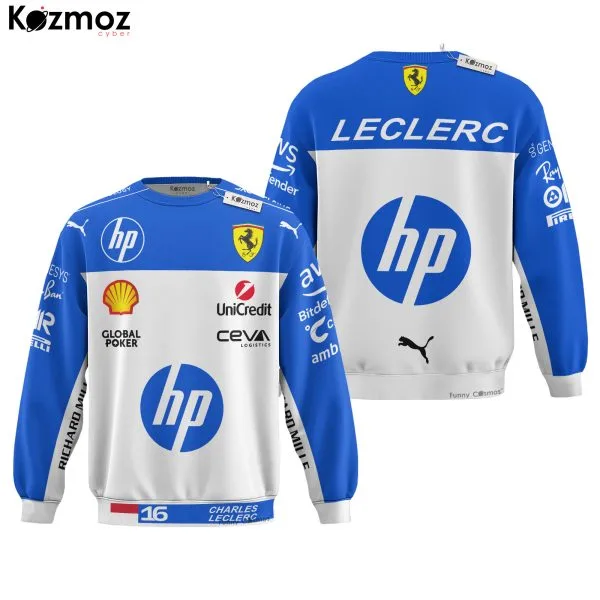 Charles Leclerc Racing Costume Miami 2025 GP Special Collection - SF Racing Team - Image 4