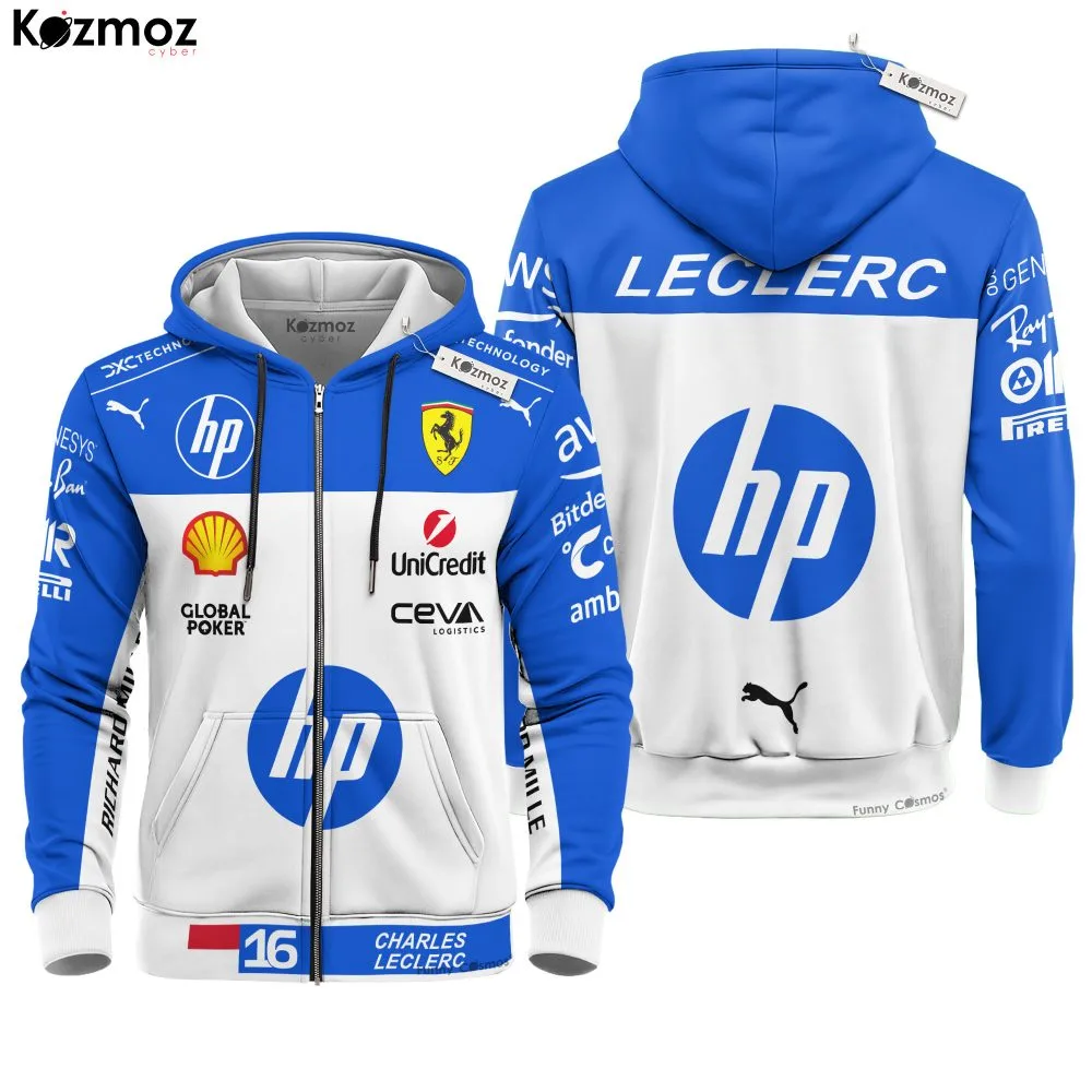 Charles Leclerc Racing Costume Miami 2025 GP Special Collection - SF Racing Team - Image 3