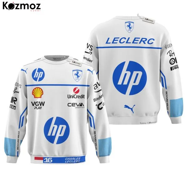 Charles Leclerc Racing Suit 2025 Monaco GP Collection - SF Racing Team - Image 4